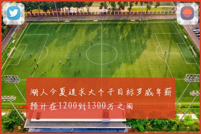 湖人今夏追求大个子目标罗威年薪预计在1200到1300万之间